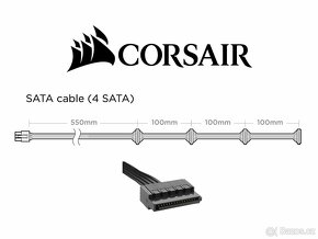 Corsair Type 4 (Type 3) -- náhradní psu kabely ke zdrojům - 7