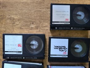 10 ks videokazet Betamax Wega a Sony (sada 5),čti popis - 7