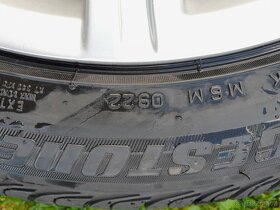 Disk originál Audi 18 palců, Bridgestone 2x nová - 7