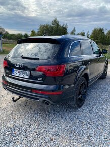 Q7 3,0 Tdi 176kw S line rv 2011,261100km, 2 majitel,5 miest - 7