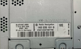 VW originál autorádio MP3 s navigací RNS300-TOP - 7