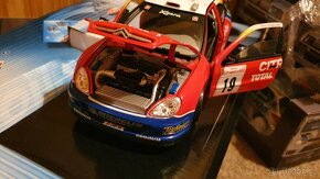 Citroen Xsara wrc 1:18 rally S.Loeb sotolina i asfalt - 7