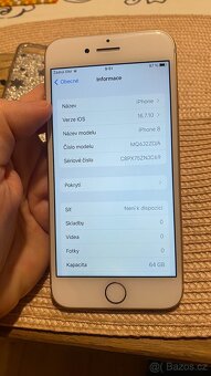 iPhone 8 64GB gold, top stav - 7