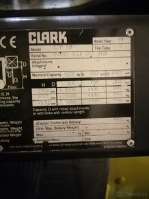 Prodám vzv CLARK CDP 50 - 7