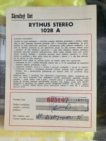 Gramoradio Rytmus Stereo 1028A r.1975 - 7