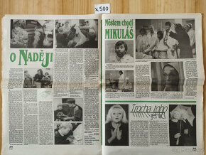 Televize Časopis televizních diváků 1992 1993 Komplet - 7