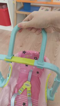 Autosedačka vajíčko baby Born - 7