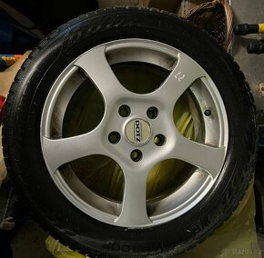 4xALU kola DOTZ R16 včetně zimních PNEU Nokian Snowproo - 7