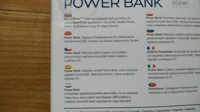 Zánovní powerbanka se svítilnou, mobil telefon příslušenství - 7