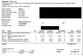 MacBook Air M2, 15", 8GB RAM, 256 HDD - vesmírně šedý - 7