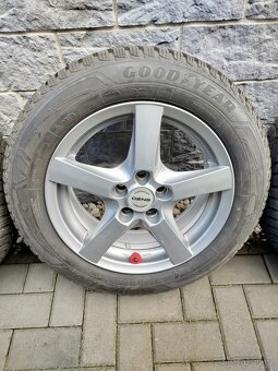 ALU kola 5x100 R16 205/60 zimní - 7