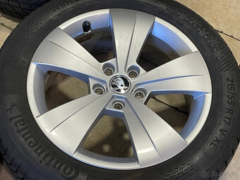 Alu kola 5x112 Škoda Superb III /Triton/ 215/55 R17 - 7