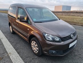 VW Caddy 1.6TDI, 75kW, 3/2013, 5 míst,2x šoupačky - 7