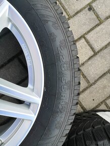 435. Zimní ALU sada R17 5x112 - původně Mercedes - 7