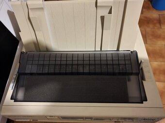 Pro sběratele nefunkční Epson LQ-570 (1993) s kabeláží. - 7