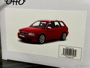 Model 1:18 Audi RS4 Avant červené - 7