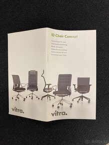 Kancelářská židle - Vitra ID Soft červená pc 22.500 ZÁNOVNÍ - 7