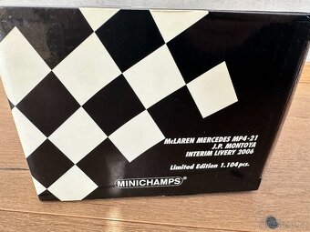 MODEL MCLAREN MP4/21 MINICHAMPS 1:18 LIMIT 1104 KS - 7