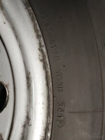 235/65R16C 115/113 4ks zimní pneu+disky Ford Transit - 7