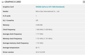 MSI GF63 thin 95C - 7