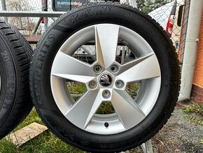 Zimní alu sada 5x112 r16 Škoda ILIAS +  pneu 205/55/16 - 7