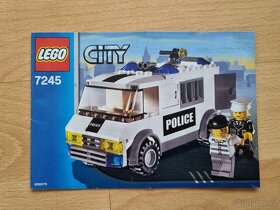 LEGO City 1247, 7236, 7237, 7245 Policie - 7