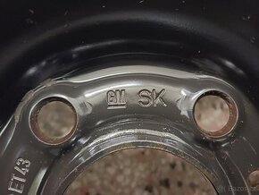 Plechové disky 5x110, ET43, R15 Opel/Fiat/Chevrolet - 7