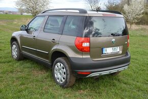 Škoda Yeti 1.2TSI 77kW 134tkm 11/10 klima TZ park senzor - 7