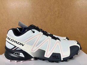 Salomon Speedcross 3 White Ebony Pink Black - 7