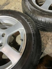 Alu kola R15 5x114,3 letní pneu NEXEN 185/65/15 - 7