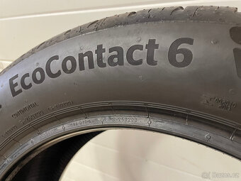 CONTINENTAL ECOCONTACT 6 205/55 R17 91V 4Ks zánovní letní - 7