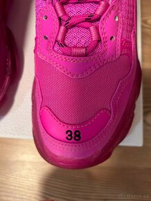 Balenciaga Triple S pink sneakers damske - 7