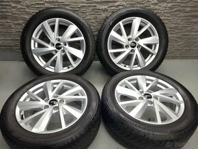 17" Originál Audi Q2 T-roc Karoq 5x112 zimní pneu 6-6,5mm - 7