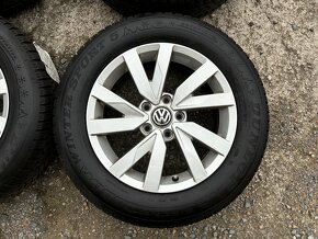 Alu original zimni kola VW 5x112 6,5J ET41 215/60 R16 : - 7