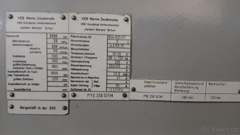 Lisy - hydraulické PYE 160 - 7