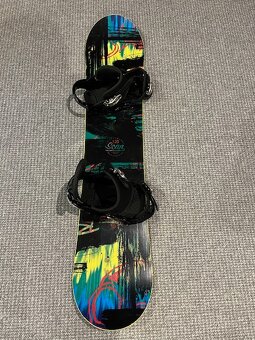 Snowboard 120cm + Nové vázání Burton - 7