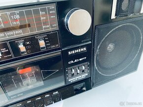 Radiomagnetofon Siemens CLUB 877, rok 1986 - 7