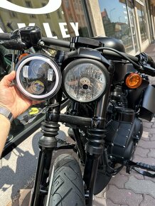 Přední full LED světlo pro Harley-Davidson, patice H4 - 7