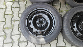 185/60R15 zimní sada škoda rapid 6X15 5X100 ET38 7,6mm - 7