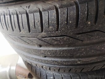 Alu kola 5x100 R16 ET43+Letní 205/55R16 Škoda Octávia - 7