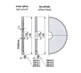 KOTOUČ PILOVÝ NA KOV 125x2,5x27 mm ČSN 222910 (NOVÝ) - 7