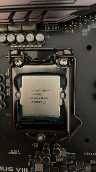 ASUS MAXIMUS VIII HERO + i5-6700K (4C/8T) - 7