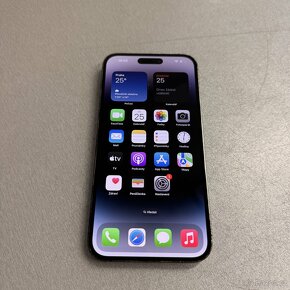 iPhone 14 Pro Max 256GB space black, pěkný stav, rok záruka - 7