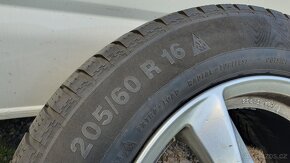 Zimní Sada Alu Kola 5x112 205/60 R16 RC Design - 7