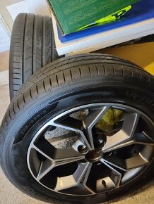 ALU kola Ssangyong Korando 5x112 r18 Originál, Letní 7m+TPMS - 7