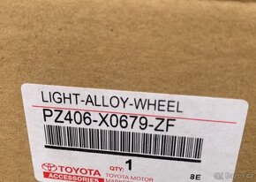 Alu sada orig. - TOYOTA - 5/114,3 - 18” - 7