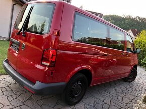 VW Transporter T6.1 LONG-135 tis.km-DPH-barva RED Multivan - 7