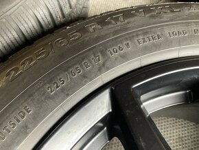 Alu kola DEZENT 17" 5x108 zimnní CONTINENTAL 225/65R17 - 7