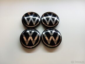 Středové krytky Vw, 65x56mm, Nové Logo - 7