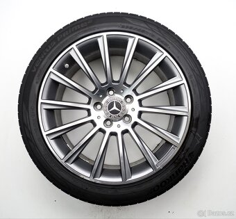 Mercedes C - Originání 18" alu kola - Letní pneu - 7